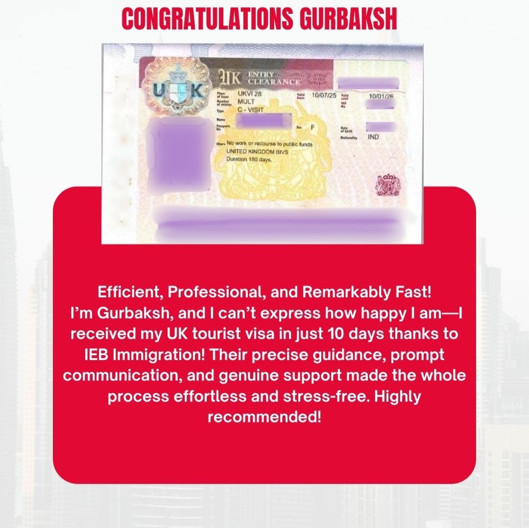 INSTA GURBAKSH YK TOURIST VISA
