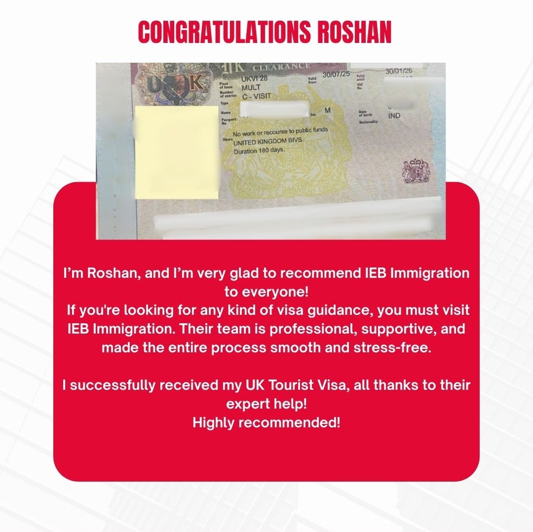 INSTA ROSHAN UK TOURUST VISA